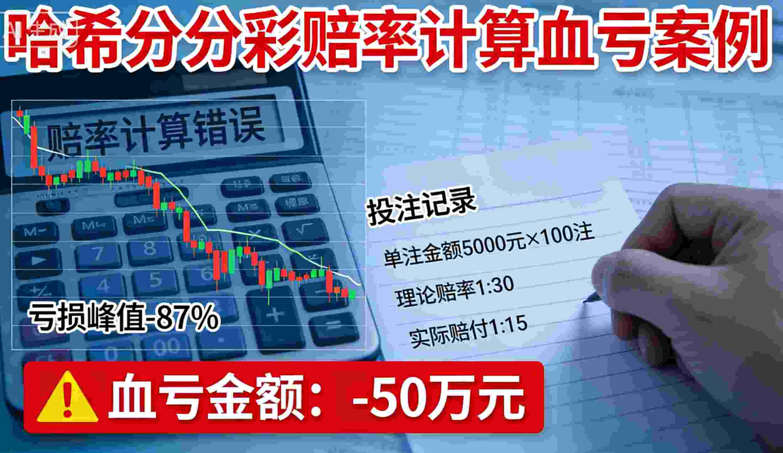 栽在哈希分分彩赔率计算上的血亏之战。